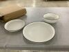 MALACASA 12 Pieces Modern Porcelain Dinnerware Set for 4 - Thumbnail 3