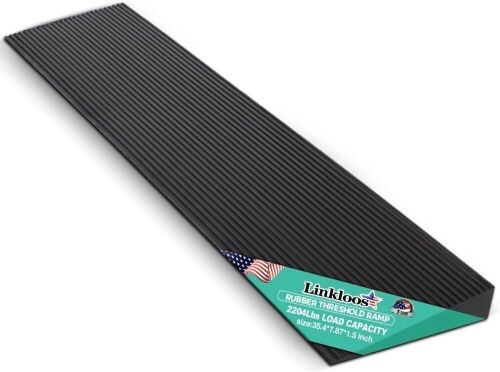 1.5" Rise Rubber Threshold Ramp 35.4" L x 7.87" W - Lot 573