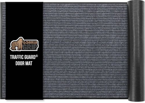 GORILLA GRIP Waterproof Traffic Guard Door Mat, 60x36 - Lot 577