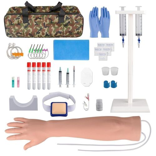 SimCoach Phlebotomy Practice Kit for Injection Training - Lot 277