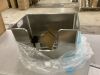High Side Stainless Steel Cat Litter Box - Thumbnail 1
