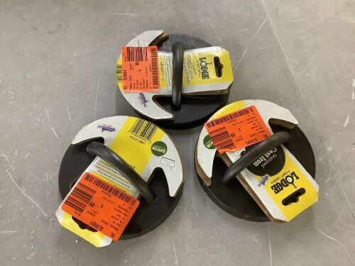 Lot of (3) Lodge 6.25in Burger Press - Lot 823JF