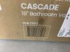 Swiss Madison Cascade 18 in. W x 18.5 in. D x 35 in. H Bath Vanity Cabinet without Top in Brown Oak - Thumbnail 8