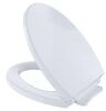 TOTO Elongated SoftClose Toilet Seat in Cotton White - Thumbnail 1