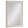 Kate and Laurel Kobert 18 in. W x 24 in. H Natural Rectangle Transitional Framed Decorative Wall Mirror - Thumbnail 1