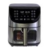 KENMORE 8 Qt. Silver Air Fryer with Digital Touch Screen, 12-Cooking Presets - Thumbnail 1