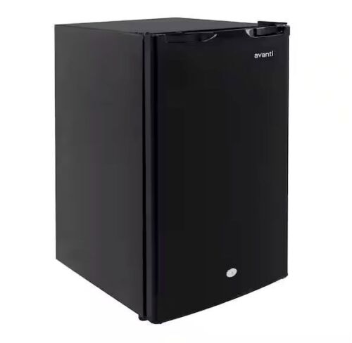 Avanti 4.4 cu. ft. Mini Fridge without Freezer in Black - Dented - Lot 24JF