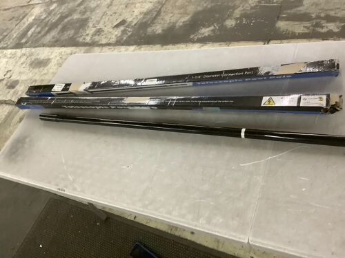 Lot of (2) 15 Foot Telescopic Pool Cleaning Pole - Lot 675