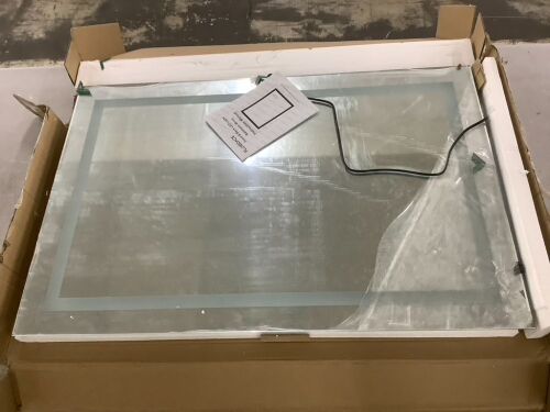 LED Bathroom Mirror, 36" x 24" - Lot 367