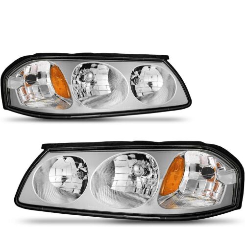 Headlights Assembly Pair for 2000-2005 Chevy Impala - Lot 575