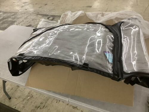 UTV Soft Upper Door Cab Enclosure Set for Polaris RZR XP 1000 / Turbo 2014-2023 - Lot 361