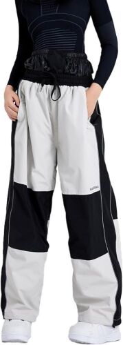 Womens Waterproof Windproof Insulated Snow Pants, Large - Lot 762