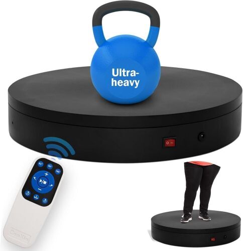 19.7In Remote Large Motorized Electric Turntable - Lot 170