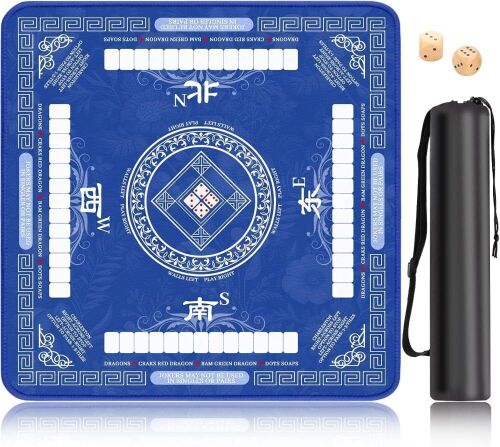Non-Slip Noise Reduction Mahjong Table Mat, 32.4" - Lot 799
