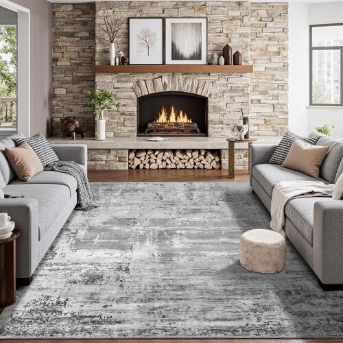 Washable Area Rug, 8 x 10 - Lot 481