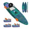 TAOSTAR Adventure 12’×35"/39" Extra Wide Paddle Board - Thumbnail 1