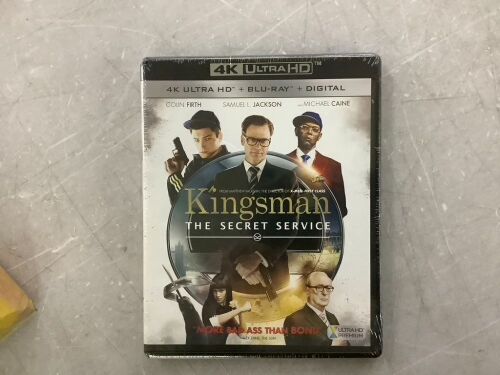 Case of (30) Kingsman: The Secret Service - 4K UltraHD + Blu-ray + Digital - Lot 687