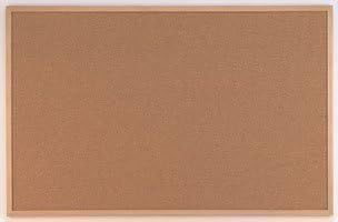 Quartet 22.5 in. H x 35 in. W Screw-Mounted Bulletin Board - Lot 784