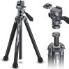 ULANZI F38 61.4" Lightweight Carbon Fiber Camera Tripod with Quick Release 1/4" Screw & Video Head, for Most Cameras/DSLR/Projector, Weight 2.38lbs, Maxload 22lbs - Thumbnail 1