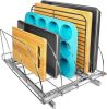LYNK PROFESSIONAL Pull Out Cutting Board, Baking Pan, and Cookie Sheet Organizer for Cabinet - Thumbnail 1