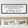 Goodness of God Framed Wall Art, 40''×15'' - Thumbnail 1