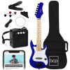 Kids Electric Guitar Beginner Starter Kit w/ 5W Amplifier - 30 in - Thumbnail 1