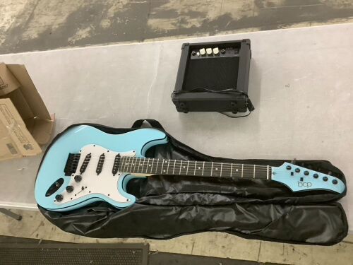 Beginner Electric Guitar with Amp - Lot 239