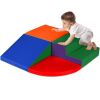 4-Piece Kids Climb & Crawl Soft Foam Shapes Structure Playset - Thumbnail 1