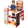 Kids Pretend Play Grocery Store Supermarket Toy Set w/ Accessories - Thumbnail 1