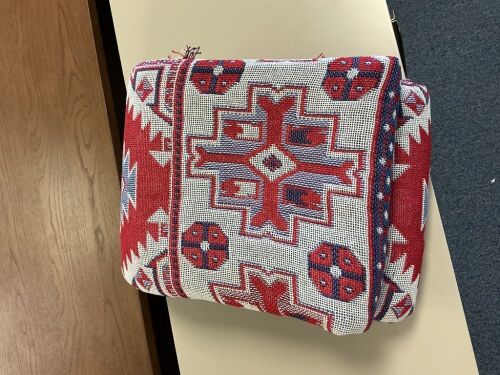 Southwest Tapestry Furniture Cover/Throw, Red