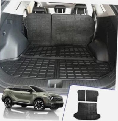 Cargo Mat Backrest Mats+Trunk Mat 2023-2026 Kia Sportage Fuel & Hybrid (No PHEV)