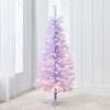 Prelit Colorful Mini Spruce Christmas Tree w/ LED Lights - 4ft - Thumbnail 1