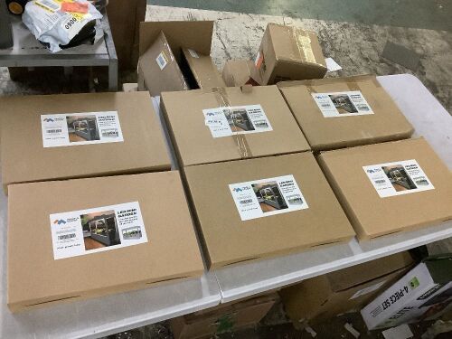 Lot of (6) LED Mini Herb Garden