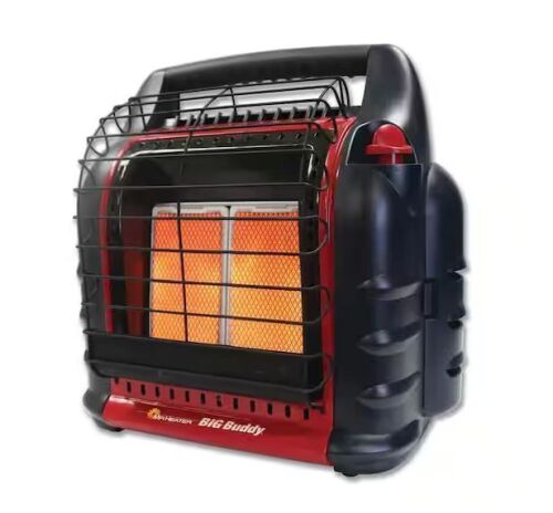 Mr. Heater Big Buddy Pro Series 18,000 BTU Portable Radiant Propane Indoor/Outdoor Space Heater - Lot 707JF
