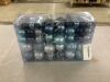 Blue & Silver Christmas Ornaments, 100pc - Thumbnail 3