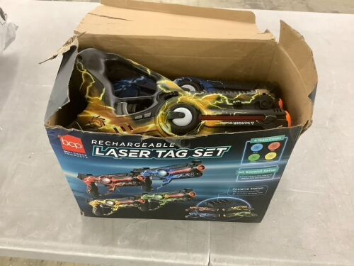Set of 4 Rechargeable Laser Tag Blasters w/ Docking Station, No Vests Needed - Lot 754
