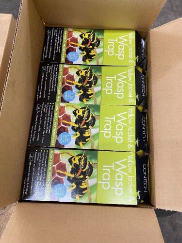 Lot of (6) Cases of Wasp and Yellow Jacket Traps, 4 per Case - Lot 694
