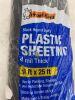 Frost King Polyethylene Sheeting, 10' x 25' x 4 mil., Black - Thumbnail 2