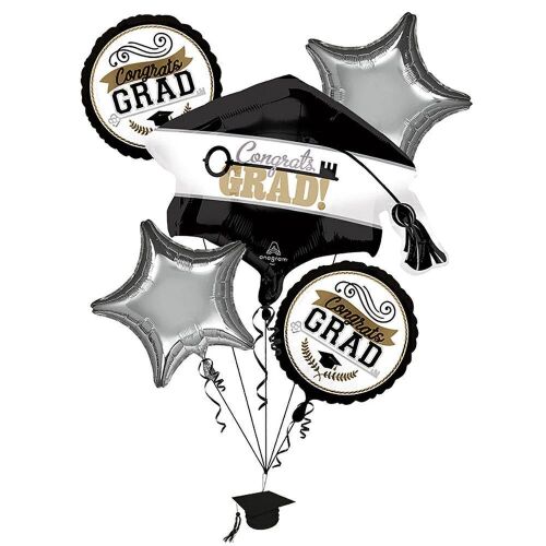 Case of Approx (60) Graduation Balloon Bouquet Kits