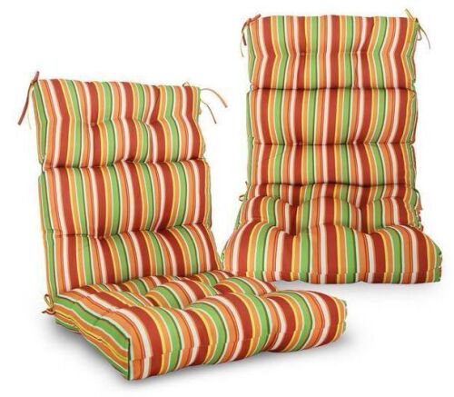 EAGLE PEAK High Back Patio Chair Cushion, 2 Pack