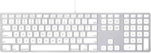 Apple Wired Keyboard with Numeric Keypad Compatible with Mac OS X v.10.6.8 & later Versions