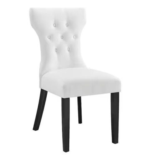 MODWAY Silhouette White Dining Side Chair
