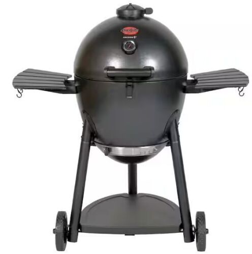 Char-Griller Akorn 20-inch Kamado Charcoal Grill in Black