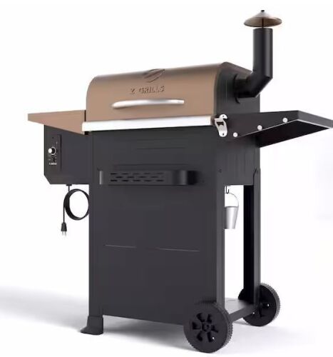 Z GRILLS 572 sq. in. Pellet Grill and Smoker in Bronze
