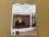 Pleasant Hearth Sheffield 3-Panel Fireplace Screen in Vintage Iron - Thumbnail 3