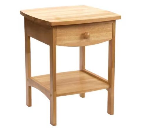 Claire Accent Table Natural Finish - Lot 704JF
