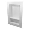 FlexStone 17 in. x 26 in. Recessed Shampoo Caddy in Oyster - Thumbnail 1