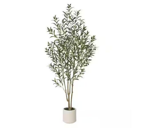 DR.Planzen 6ft Artificial Olive Tree - Lot 510JF