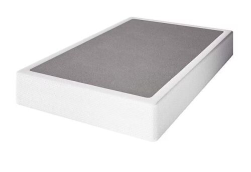 4 in. High Twin Size Box Spring with Sturdy Steel Structure - Lot 518JF