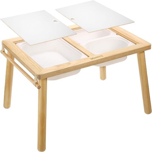 Kids Activity Table with Storage Bins
